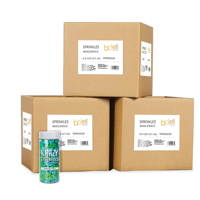 Dinosaur Shaped Sprinkles Wholesale (24 units per/ case) | Bakell