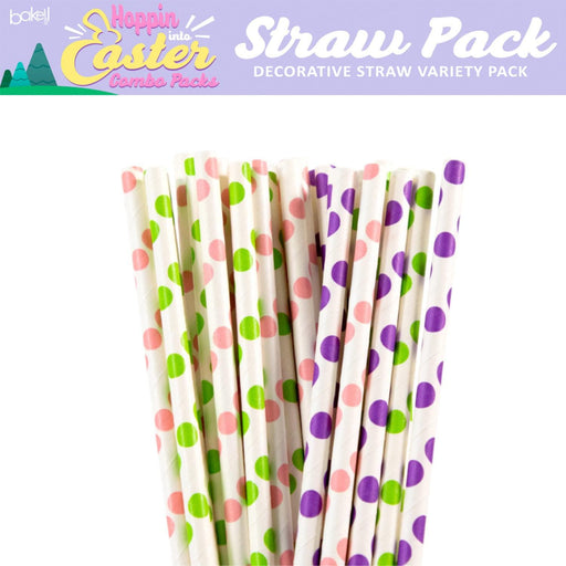 Easter "Day Brunch" Cake Pop Straw Gift Set (3 PC SET)-Cake Pop Straws_Set-bakell