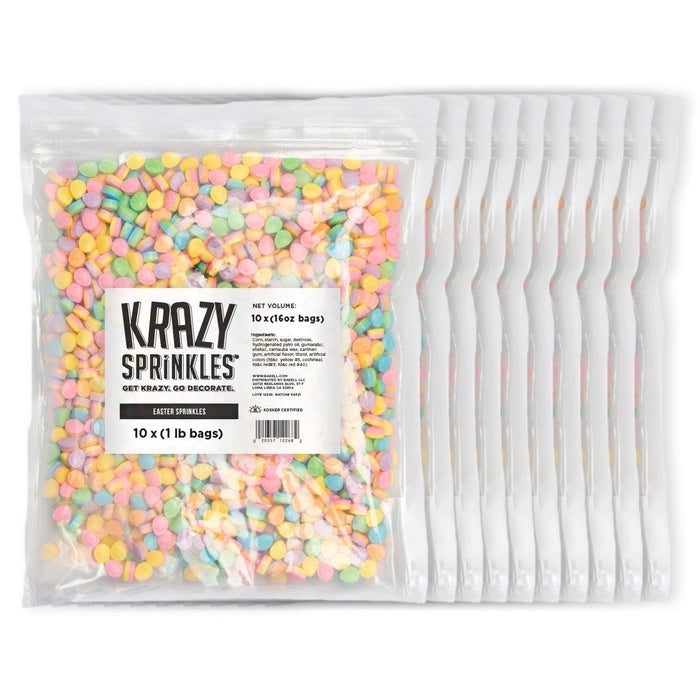 Easter Shaped Sprinkles | Bulk Size Krazy Sprinkles | Bakell