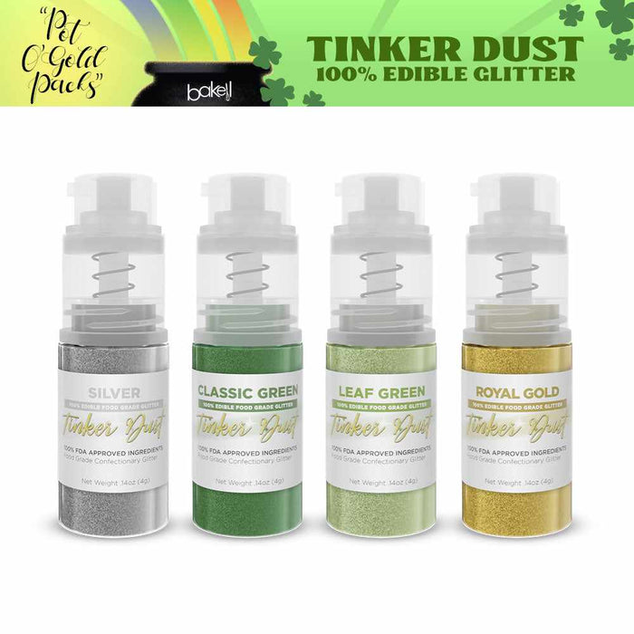 Purchase St. Patrick's Themed Colors Edible Glitter For Desserts, Food