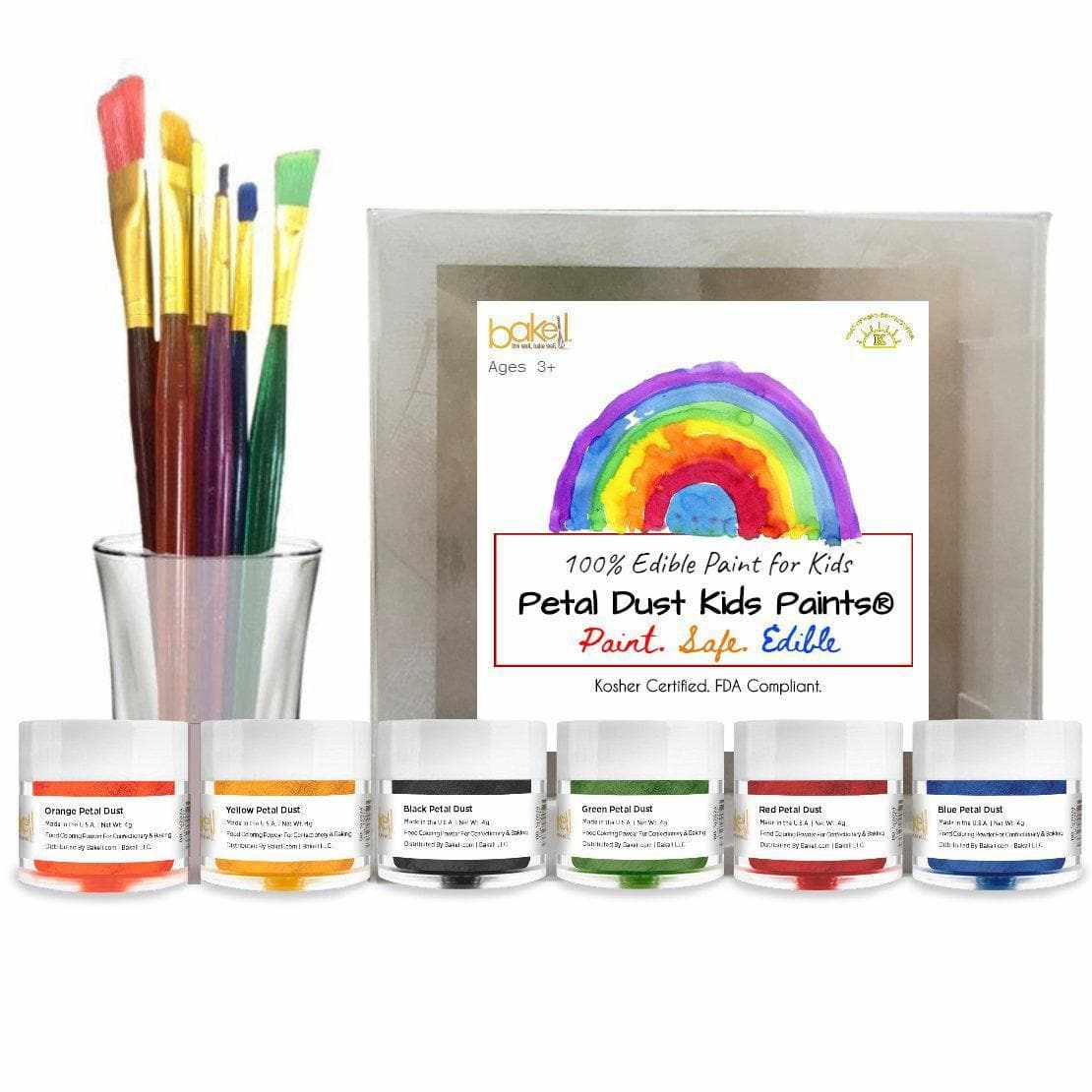 Buy Edible Kids Paint For Toddlers & Kids (12 PC Set) | Bakell