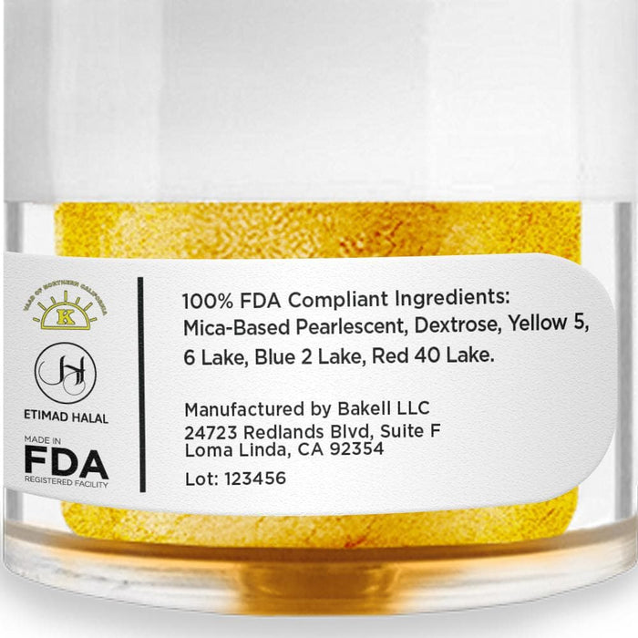 Egyptian Gold Luster Dust Wholesale | Bakell