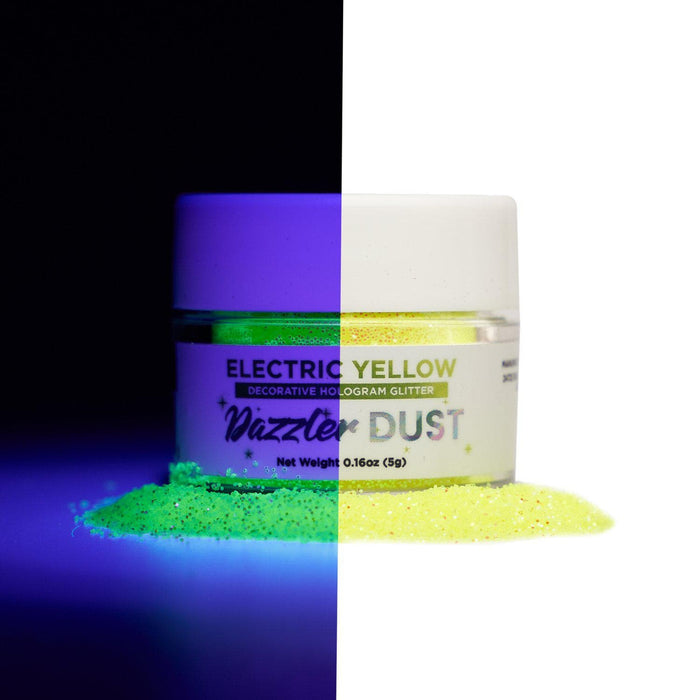 Private Label Yellow Electric Citrus  Dazzler Dust® | Bakell