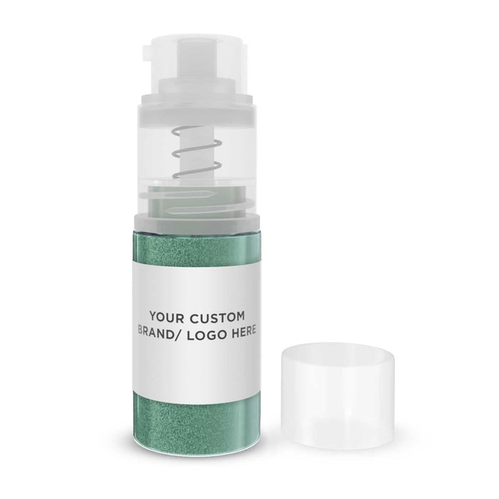 Your Brand Your Logo | Emerald Green Tinker Dust Mini Spray Pumps