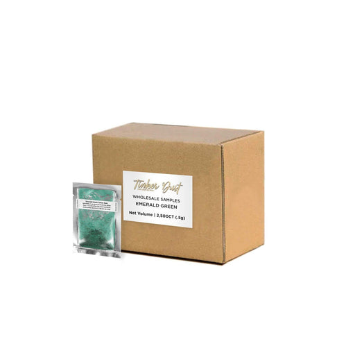 Emerald Green Tinker Dust Glitter Sample Packs Wholesale | Bakell
