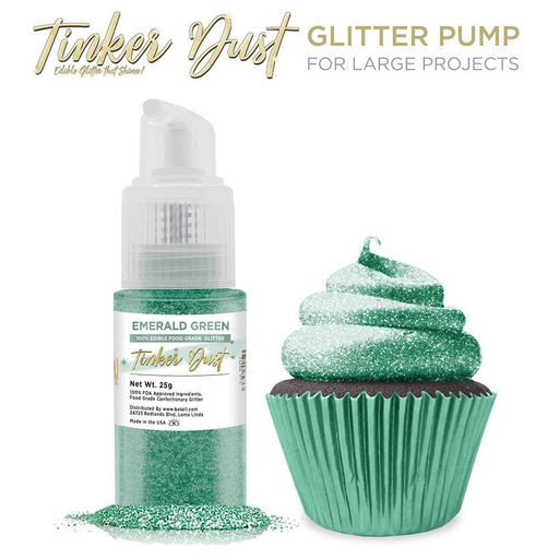 Emerald Green Tinker Dust® Glitter Spray Pump by the Case-Wholesale_Case_Tinker Dust Pump-bakell