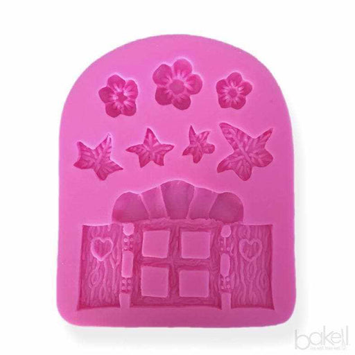 Bakell™ Fairy Princess Castle House Door Silicone Mold | Bakell.com