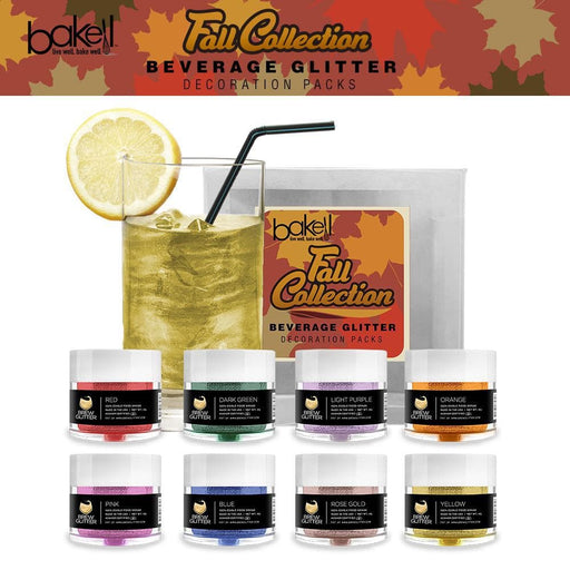 Shop 8-Pack Fall Collection Colors - Red, Purple, Blue & More - Bakell