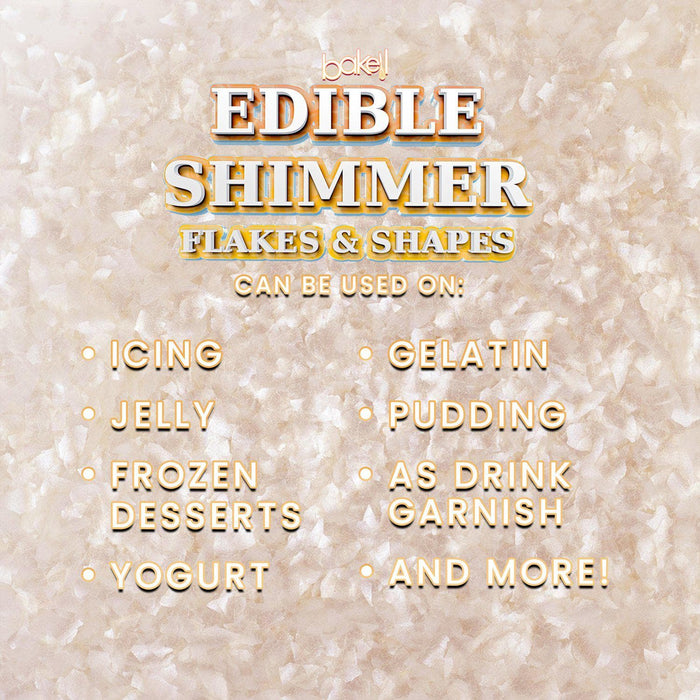 Fall Edible Shimmer Flakes Combo Pack Collection (4 PC Set)-Edible Shimmer Flakes_Pack-bakell