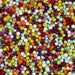 Fall Rainbow Mix Mini Sprinkle Beads Wholesale (24 units per/ case) | Bakell