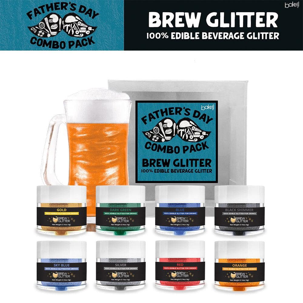 Father's Day Brew Glitter Combo Pack Collection A (8 PC SET)-Brew Glitter_Pack-bakell