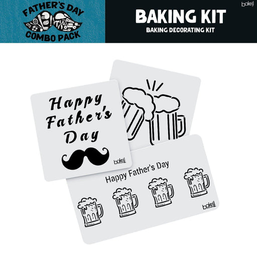 Father's Day Collection Baking Decorating Gift Set A (3 PC SET)-Father's Day_Gift Set-bakell