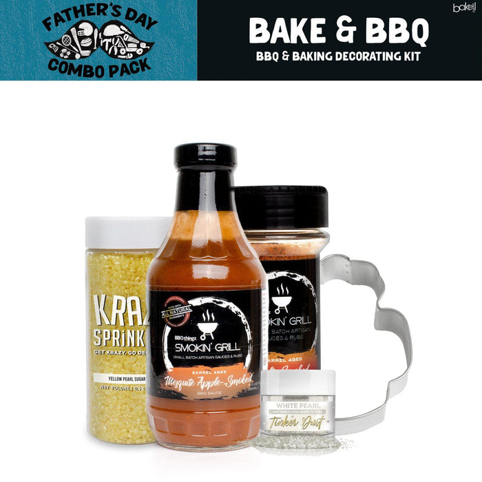 Father's Day Collection BBQ & Baking Decorating Gift Set A (5 PC SET)-Father's Day_Gift Set-bakell
