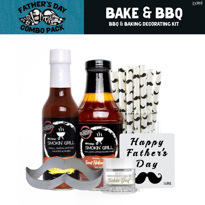 Father's Day Collection BBQ & Baking Decorating Gift Set C (6 PC SET)-Father's Day_Gift Set-bakell