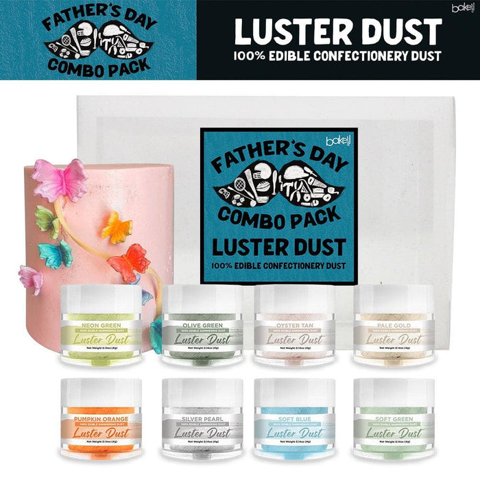 Father's Day Luster Dust Combo Pack Collection A (8 PC SET)-Luster Dust_Combo Pack-bakell