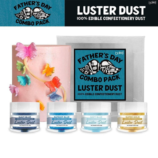 Father's Day Luster Dust Combo Pack Collection B (4 PC SET)-Luster Dust_Combo Pack-bakell