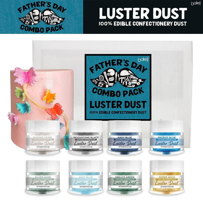 Father's Day Luster Dust Combo Pack Collection B (8 PC SET)-Luster Dust_Combo Pack-bakell
