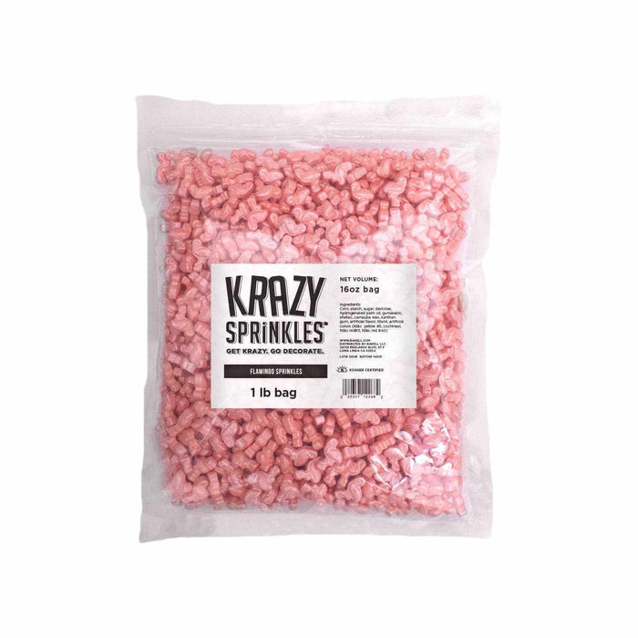 Flamingo Shaped Sprinkles – Krazy Sprinkles® Bakell.com