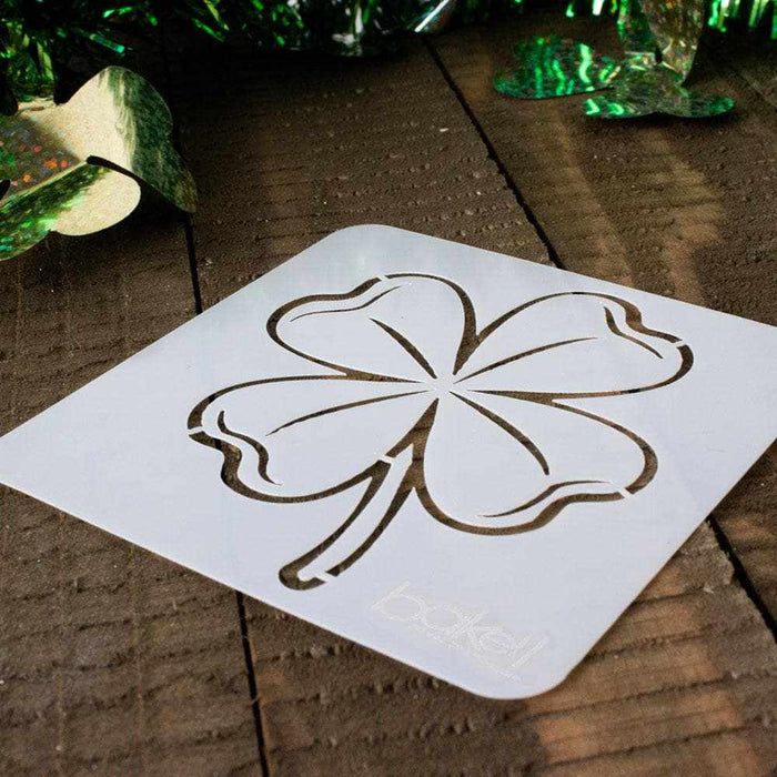 Buy Four Leaf Clover Stencil - St Pattys Stencils From $4.89 - Bakell