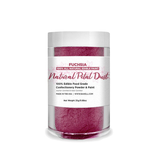 Fuchsia All Natural Petal Dust | Edible Food Coloring Powder | Kosher | Bakell.com