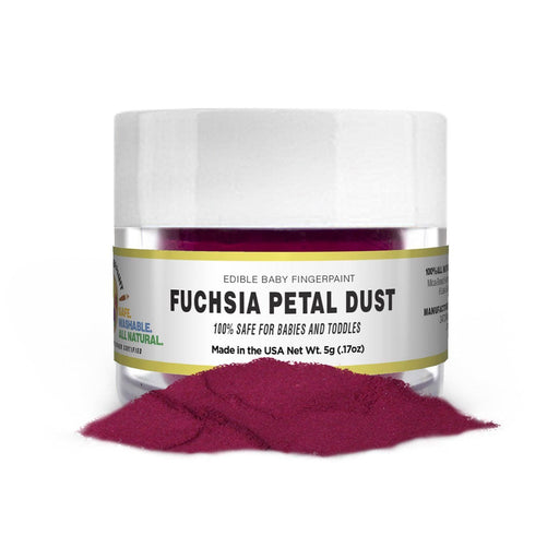Fuchsia Naturale Petal Dust | Adolescent Finger Paint Edible | Bakell