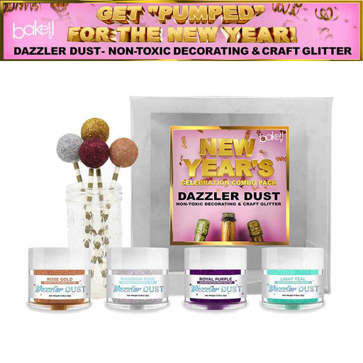 Get Pumped For New Years Collection Dazzler Dust Combo Pack C (4 PC SET)-Dazzler Dust_Pack-bakell