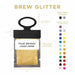 Gold Necker Brew Glitter Private Label Hang Tag  | Bakell
