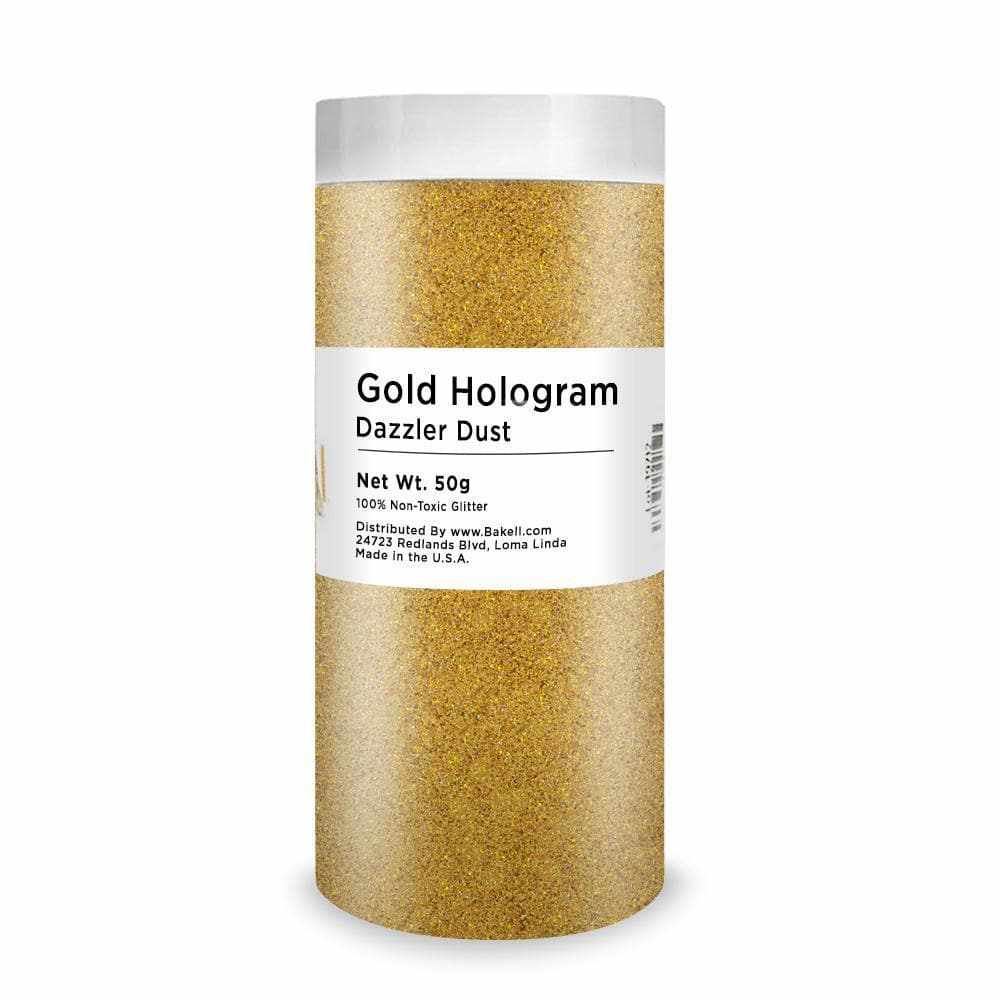 Bulk Size 25g Gold Hologram Dazzler Dust | Bakell