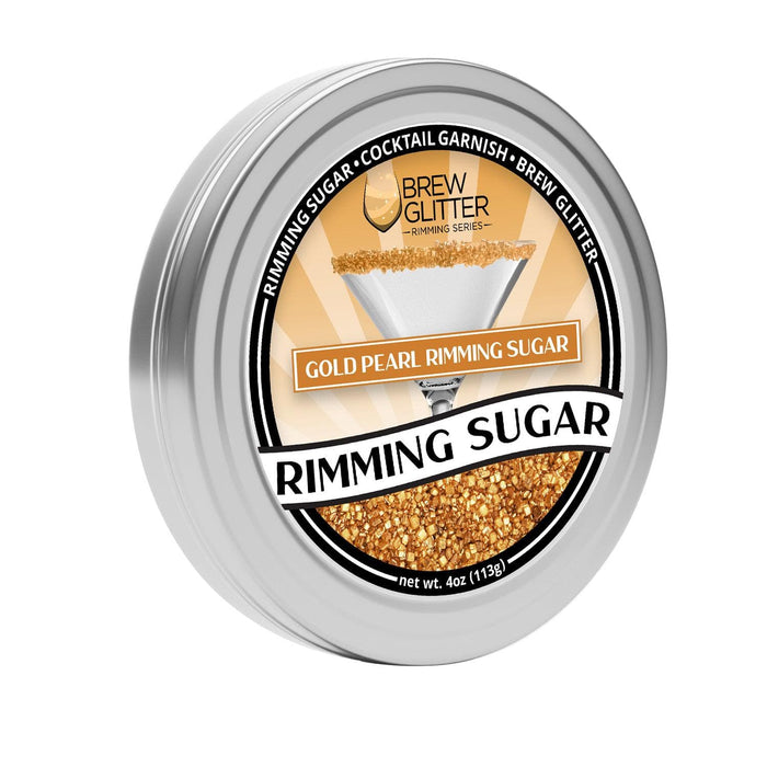 Wholesale Gold Pearl Cocktail Rimming Sugar 24 by the Case
