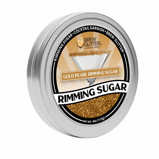 Buy Gold Pearl Cocktail Rimming Sugar - Gold Sugar - Bakell