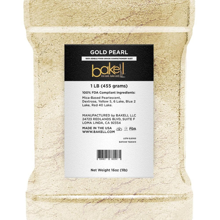 Gold Pearl Luster Dust Wholesale | Bakell