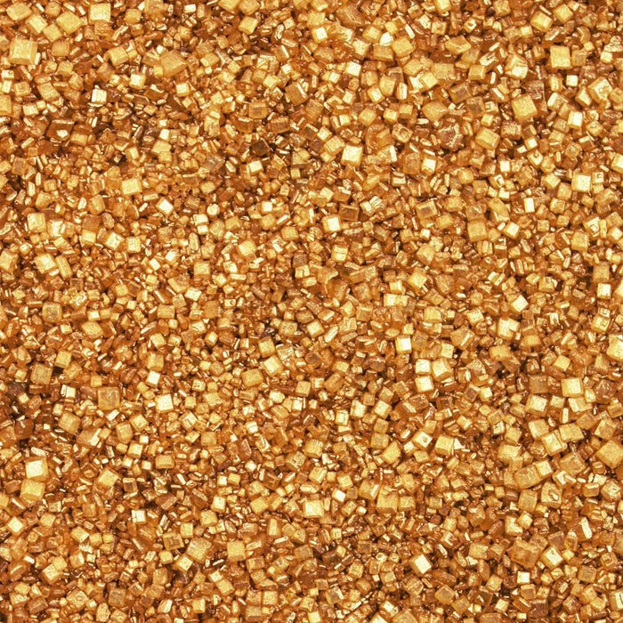 Gold Pearl Sugar Sand by Krazy Sprinkles®| Wholesale Sprinkles