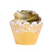Gold Star Cut Cupcake Wrappers & Liners  | Bakell® Baking Products