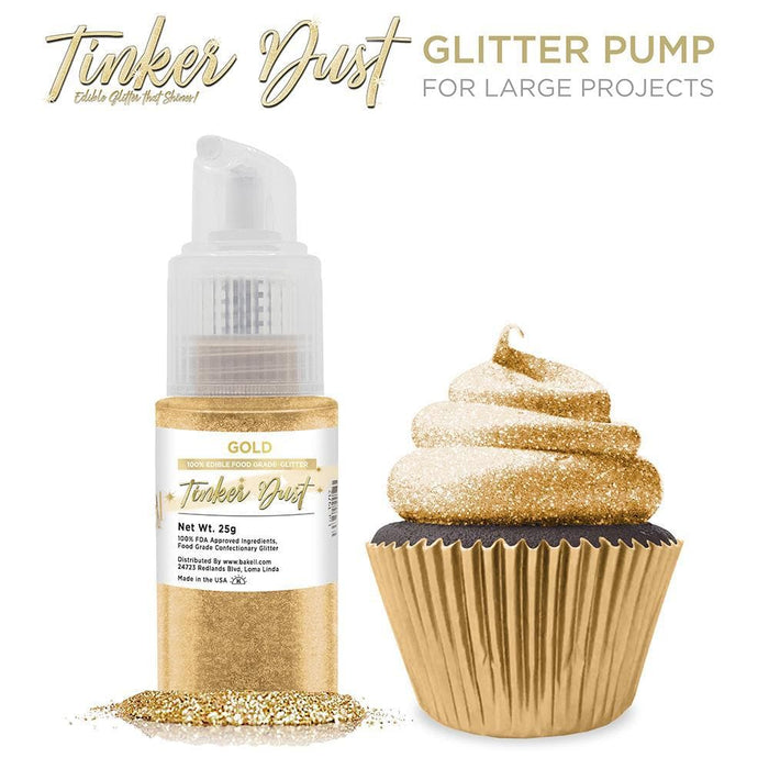 Gold Tinker Dust® Glitter Spray Pump by the Case-Wholesale_Case_Tinker Dust Pump-bakell