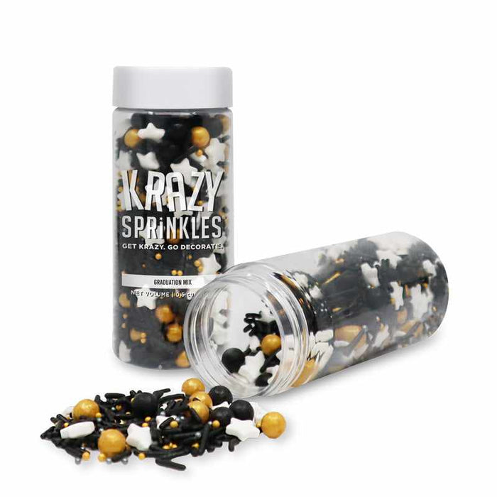 Graduation Sprinkles Mix-Krazy Sprinkles_HalfCup_Google Feed-bakell