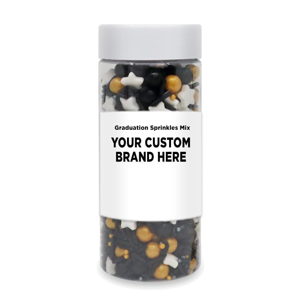 Graduation Sprinkles Mix | Private Label  (48 units per/case) | Bakell