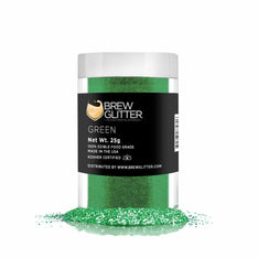 Green Brew Glitter®, Bulk Size | Beverage & Beer Glitters from Bakell
