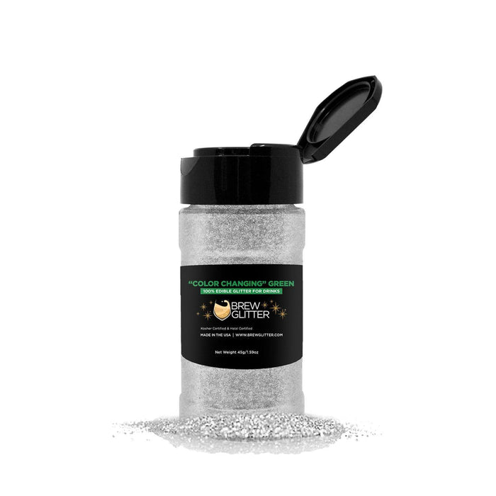 45g Shaker Classic Green Color Change Brew Glitter | Bakell
