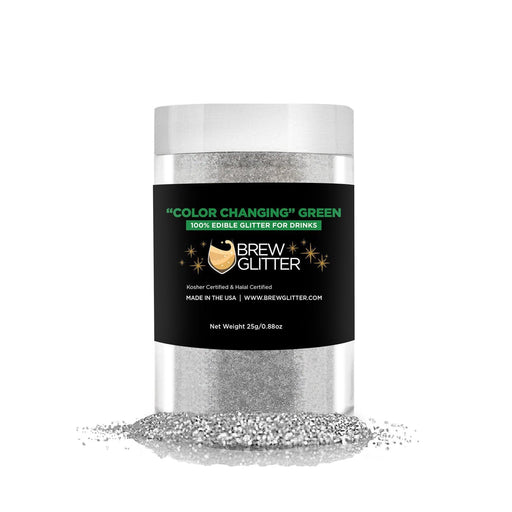 Bulk Size Green Color Changing Glitter | Bakell