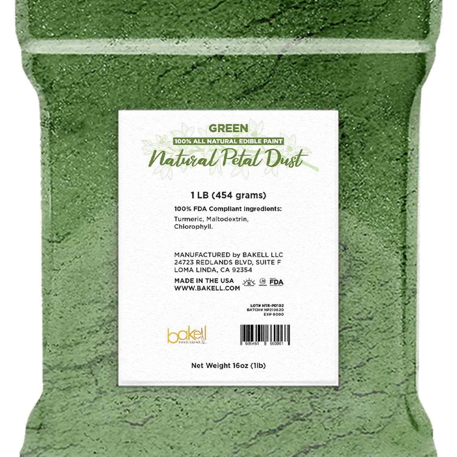 Green Food Coloring Petal Dust | Bakell