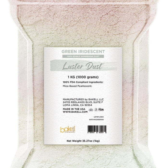 Green Iridescent Luster Dust Wholesale | Bakell