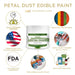 Green Petal Dust  | Edible Food Coloring Powder | Bakell