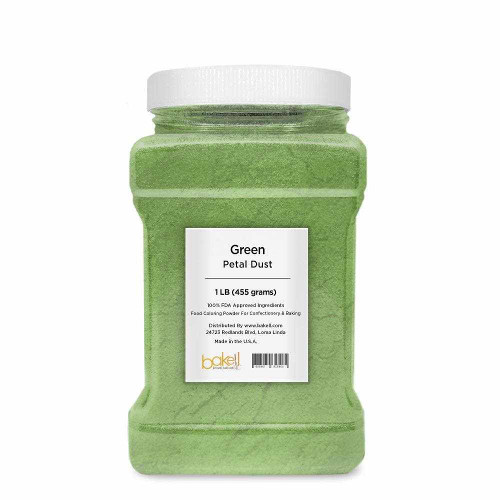 Bulk Size Green Petal Dust | 25g Edible Food Coloring | Bakell