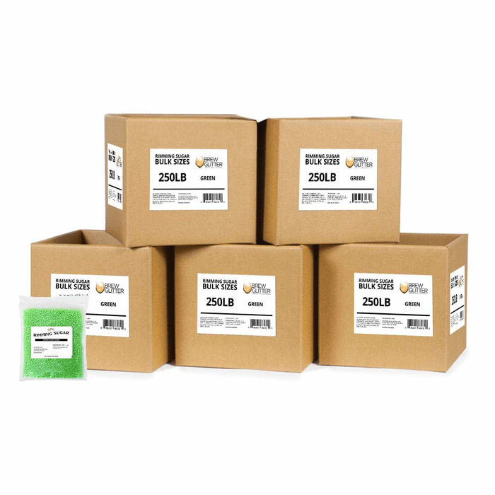 Bulk Size Green Pearl Cocktail Rimming Sugar | Bakell