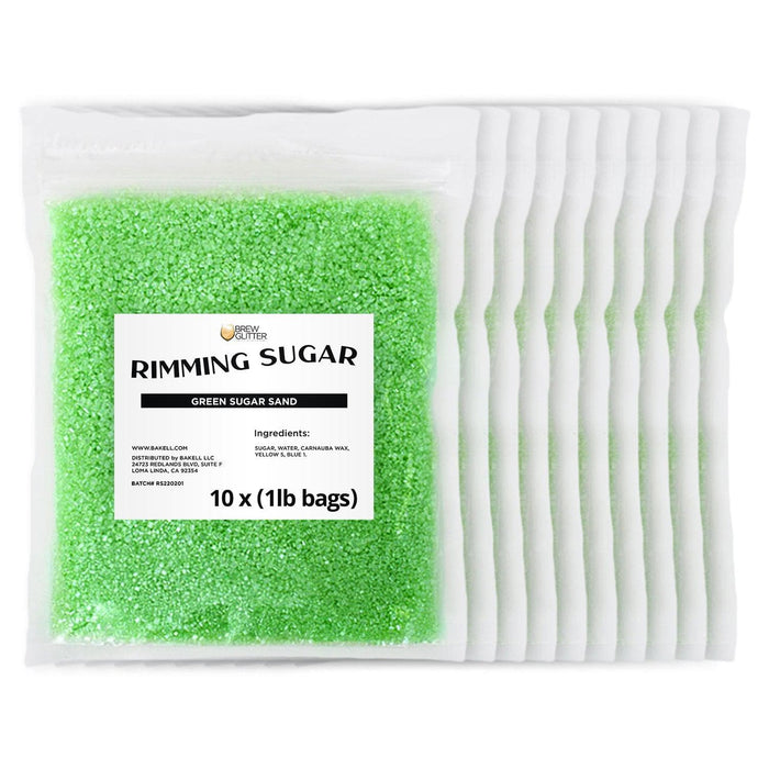 Bulk Size Green Pearl Cocktail Rimming Sugar | Bakell