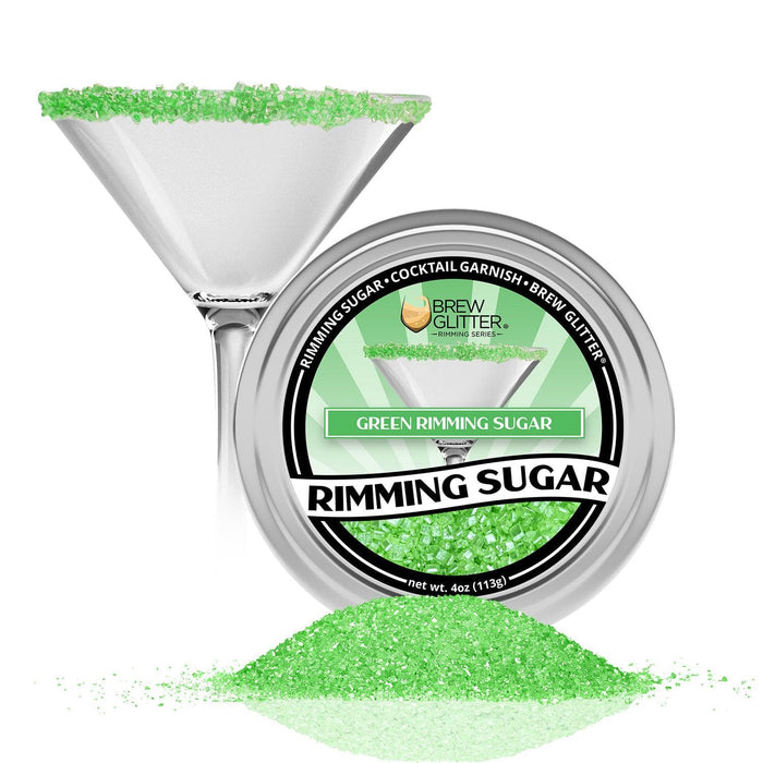 Buy Green Cocktail Rimming Sugar - Green Sugar - Bakell