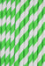 Green & White Candy Cane Stripe Cake Pop Party Straws | Bulk Sizes-Cake Pop Straws_Bulk-bakell