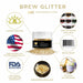 Halloween Brew Glitter Gold & Silver Combo Pack | Glitter for Drinks