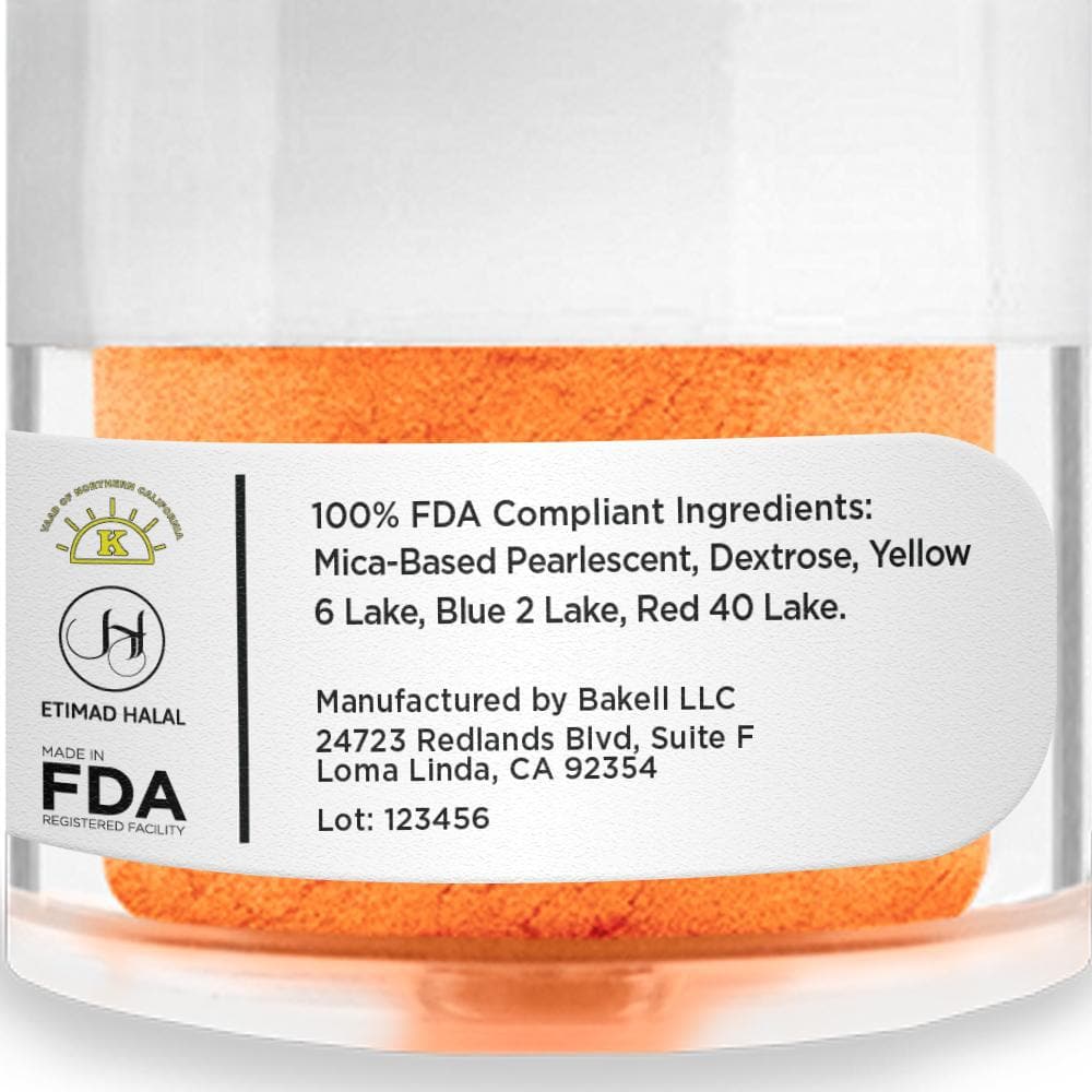 Halloween Luster Dust Combo Pack  | Edible 8 Pc Set  | Bakell