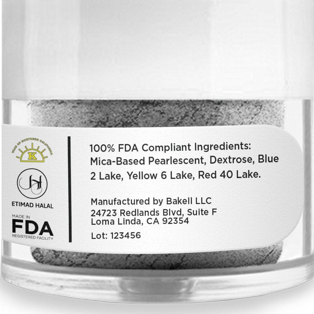 Halloween Luster Dust Combo Pack  | Edible 8 Pc Set  | Bakell